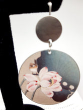 将图片加载到图库查看器,Orecchini alluminio, argento e carta laccata