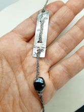 将图片加载到图库查看器,Collana argento e perla Tahiti TAGLI CAVA