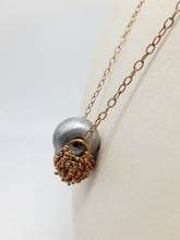 Charger l'image dans la galerie, Collana bronzo, alluminio ALBA TRAMONTO