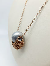 Charger l'image dans la galerie, Collana bronzo, alluminio ALBA TRAMONTO