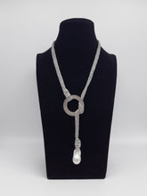 将图片加载到图库查看器,Collana argento e perla MONOCERCHIO