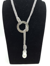 将图片加载到图库查看器,Collana argento e perla MONOCERCHIO