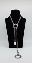 将图片加载到图库查看器,Collana argento e perla DOPPIO CERCHIO