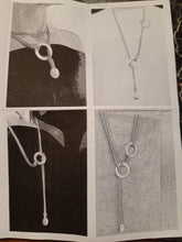 将图片加载到图库查看器,Collana argento e perla DOPPIO CERCHIO