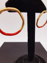 将图片加载到图库查看器,Orecchini bronzo e smalto/enamel