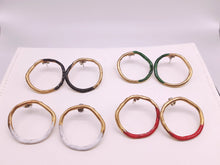 将图片加载到图库查看器,Orecchini bronzo e smalto/enamel
