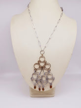 将图片加载到图库查看器,Collana argento, quarzo fume' MODULO