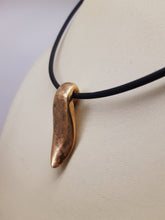 将图片加载到图库查看器,Collana lunga bronzo e plastica STILLA