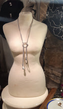 将图片加载到图库查看器,Collana argento e perla DOPPIO CERCHIO