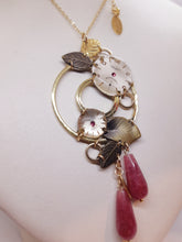 将图片加载到图库查看器,Collana con orologi  TORMALINA Rosa 234