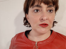 Carica l'immagine nel visualizzatore di Gallery, Orecchini gold p. e perla GHIANDA