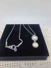 将图片加载到图库查看器,Collana argento e perla ABBRACCIO DUO