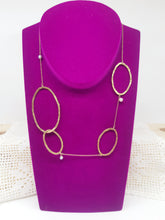 将图片加载到图库查看器,Collana gold p. e perla ONDA