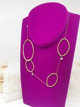 将图片加载到图库查看器,Collana gold p. e perla ONDA