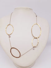 将图片加载到图库查看器,Collana gold p. e perla ONDA