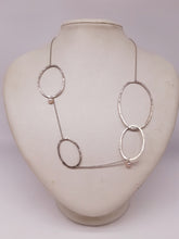 将图片加载到图库查看器,Collana argento e perla ONDA
