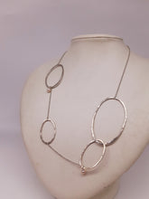 将图片加载到图库查看器,Collana argento e perla ONDA