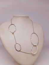 将图片加载到图库查看器,Collana argento e perla ONDA