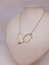 将图片加载到图库查看器,Collana gold p. e perla ONDA DUO