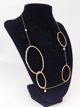 将图片加载到图库查看器,Collana gold p. e perla ONDA