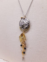 将图片加载到图库查看器,Collana con orologi STD, BACK FLOWER 267
