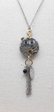 将图片加载到图库查看器,Collana con orologi STD, SILVER Onice 264