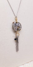 将图片加载到图库查看器,Collana con orologi STD, SILVER Onice 264