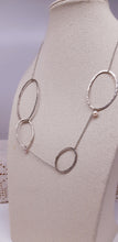将图片加载到图库查看器,Collana argento e perla ONDA