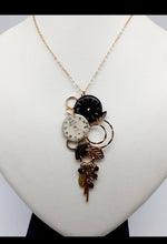 将图片加载到图库查看器,Collana con orologi WHITE & BLACK 283