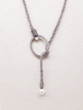 Carica l'immagine nel visualizzatore di Gallery, Collana argento ARCHIMEDE OPEN