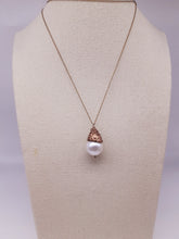 将图片加载到图库查看器,Collana bronzo e perla scaramozza VULCANO