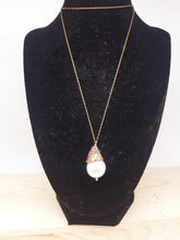 将图片加载到图库查看器,Collana bronzo e perla scaramozza VULCANO