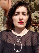 Carica l'immagine nel visualizzatore di Gallery, Collana argento e perla ARCHIMEDE