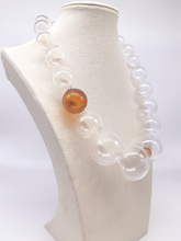 将图片加载到图库查看器,Collana vetro AMBER