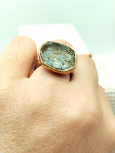 将图片加载到图库查看器，Anello bronzo e smalto COPPETTA CRI. size 14 / 15