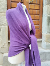 Carica l&#39;immagine nel visualizzatore di Gallery, Sciarpa Cashmere VIOLA