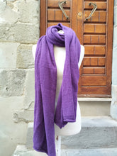 Carica l&#39;immagine nel visualizzatore di Gallery, Sciarpa Cashmere VIOLA