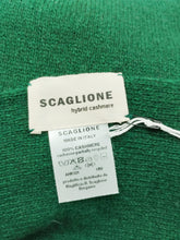 Carica l&#39;immagine nel visualizzatore di Gallery, Sciarpa Cashmere VERDE