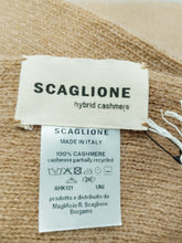 Carica l&#39;immagine nel visualizzatore di Gallery, Sciarpa Cashmere CARAMEL