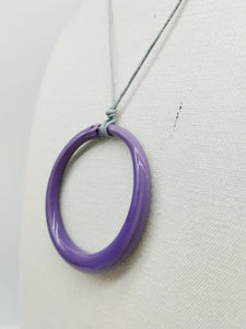 Collana vetro GIOTTO Viola