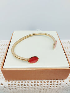 Bracciale bronzo ROSSO FERRARI