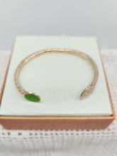 Carica l&#39;immagine nel visualizzatore di Gallery, Bracciale bronzo, smalto E SOFFIONI