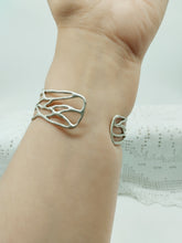 Carica l&#39;immagine nel visualizzatore di Gallery, Bracciale silver ALGHE