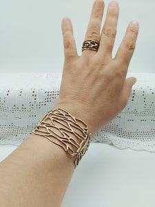 Bracciale bronzo ALGHE