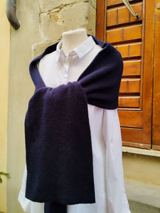 Sciarpa Cashmere BLU NAVY