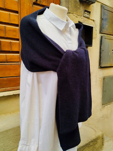 Sciarpa Cashmere BLU NAVY