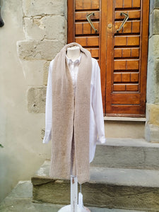 Sciarpa Cashmere Spighe SAND