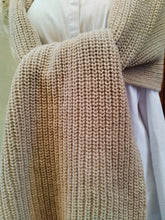 Carica l&#39;immagine nel visualizzatore di Gallery, Sciarpa Cashmere Spighe SAND