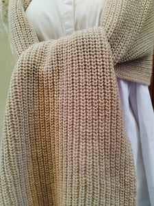 Sciarpa Cashmere Spighe SAND