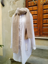 Carica l&#39;immagine nel visualizzatore di Gallery, Sciarpa Cashmere Spighe SAND